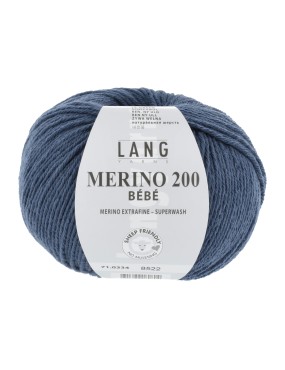 Lang Yarns Merino 200 Bebe Denim (71.0334)