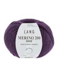 Lang Yarns Merino 200 Bebe Eggplant (71.0347)