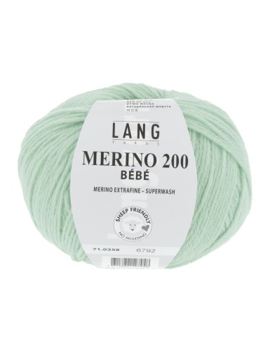 Lang Yarns Merino 200 Bebe Spring Green (71.0358)