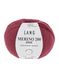 Lang Yarns Merino 200 Bebe Wine Red (71.0362)