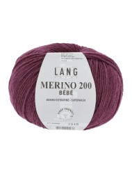 Lang Yarns Merino 200 Bebe Grape (71.0366)