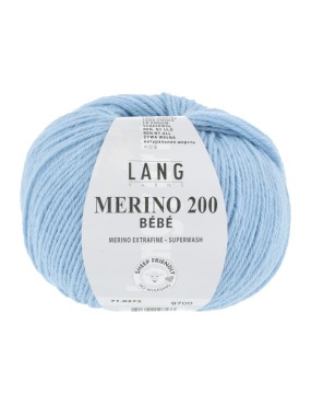 Lang Yarns Merino 200 Bebe Cloud Blue (71.0372)