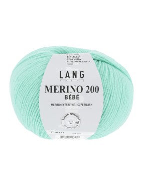 Lang Yarns Merino 200 Bebe Menthe  (71.0373)