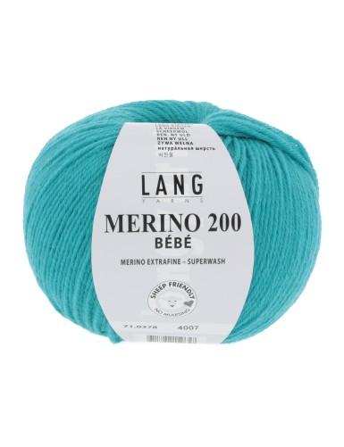 Lang Yarns Merino 200 Bebe Aqua (71.0378)