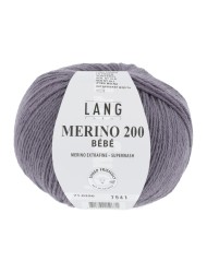 Lang Yarns Merino 200 Bebe Vintage Purple (71.0390)