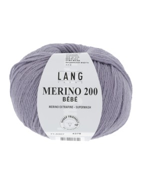 Lang Yarns Merino 200 Bebe Purple (71.0407)