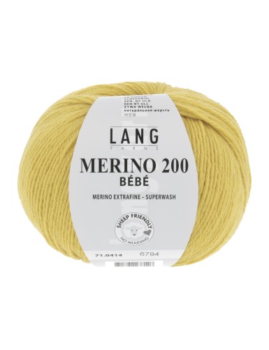 Lang Yarns Merino 200 Bebe Sunny (71.0414)