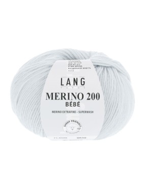 Lang Yarns Merino 200 Bebe Baby Blue (71.0506)