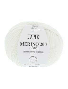 Lang Yarns Merino 200 Bebe Baby Groen (71.0517)