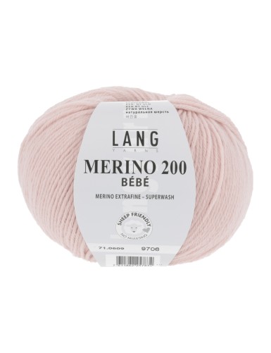 Lang Yarns Merino 200 Bebe Rose (71.0609)