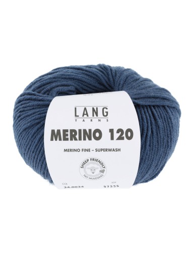 Lang Yarns Merino 120 Marine (34.0034)