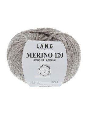 Lang Yarns Merino 120 Coffee Milk (34.0052)