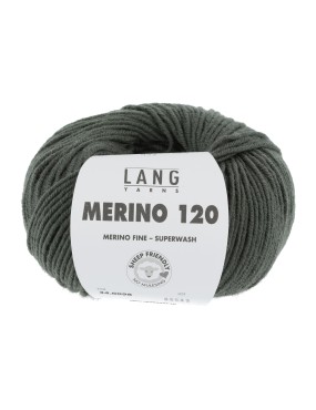 Lang Yarns Merino 120 Army (34.0098)