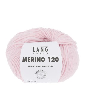 Lang Yarns Merino 120 Light Pink (34.0119)