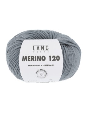 Lang Yarns Merino 120 Dark Grey (34.0124)