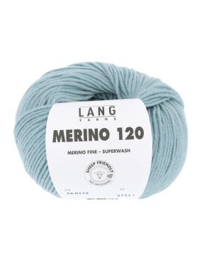 Lang Yarns Merino 120 Duck Egg (34.0174)