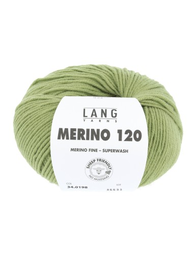 Lang Yarns Merino 120 Pistachio (34.0198)