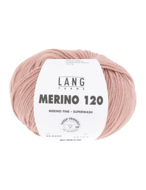 Lang Yarns Merino 120 Dark Salmon (34.0209)