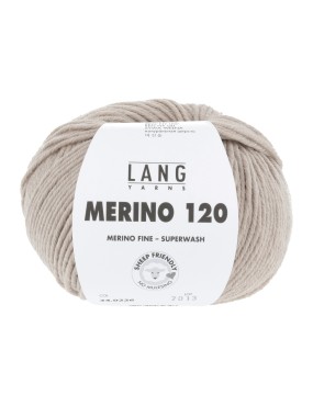 Lang Yarns Merino 120 Light Brown (34.0226)