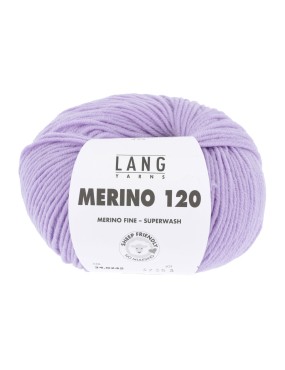 Lang Yarns Merino 120 Lavender (34.0245)