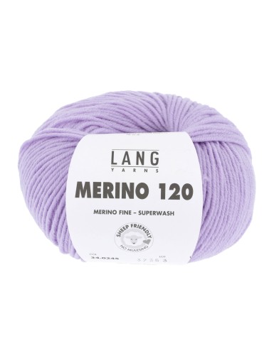 Lang Yarns Merino 120 Lavender (34.0245)