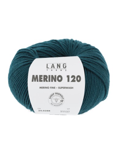 Lang Yarns Merino 120 Petrol (34.0288)