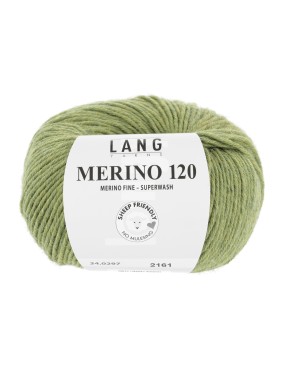 Lang Yarns Merino 120 Greengage (34.0297)