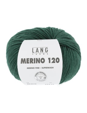 Lang Yarns Merino 120 Pine Tree (34.0318)