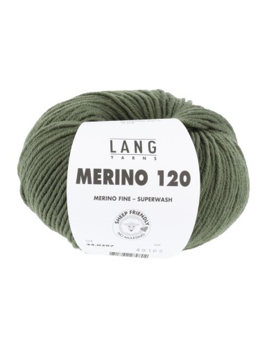 Lang Yarns Merino 120 Moss (34.0397)