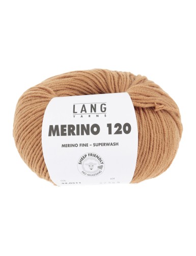 Lang Yarns Merino 120 Tangerine (34.0511)