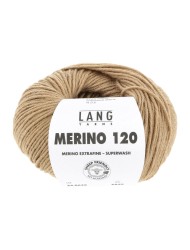 Lang Yarns Merino 120 Dark Camel (34.0639)