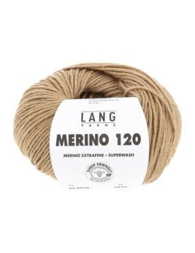 Lang Yarns Merino 120 Dark Camel (34.0639)