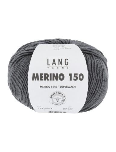 Lang Yarns Merino 150 Graphite (197.0003)