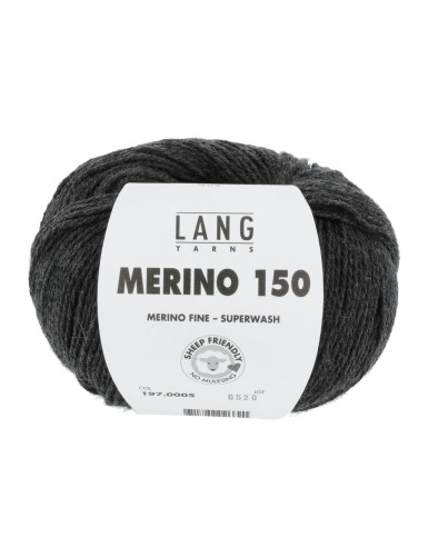 Lang Yarns Merino 150 Charcoal (197.0005)