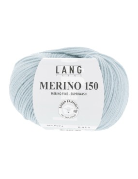 Lang Yarns Merino 150 Baby Blue (197.0074)