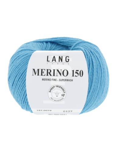 Lang Yarns Merino 150 Cyan (197.0079)