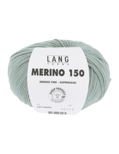 Lang Yarns Merino 150 Vintage Green  (197.0092)