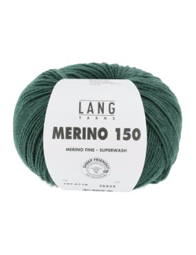 Lang Yarns Merino 150 Dark Green (197.0118)