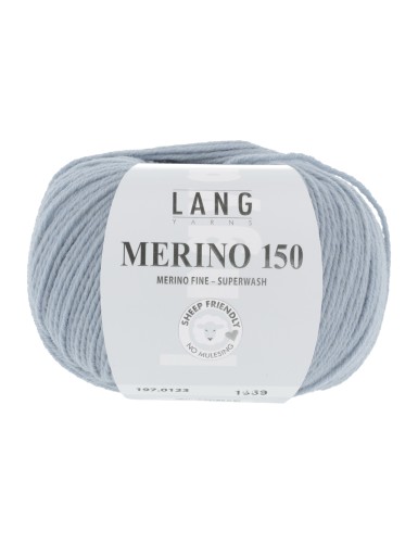 Lang Yarns Merino 150 Ice Blue (197.0123)