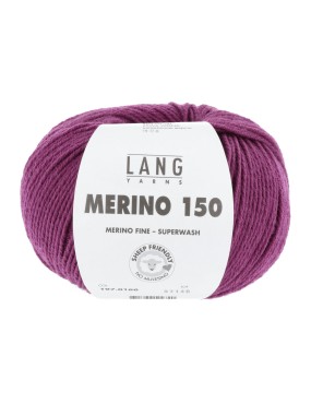 Lang Yarns Merino 150 Raspberry (197.0166)