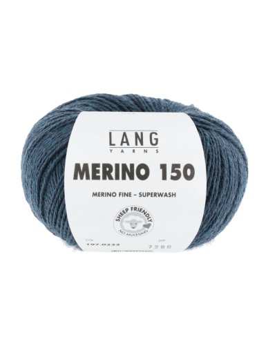 Lang Yarns Merino 150 Dark Blue (197.0233)