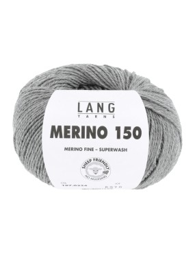 Lang Yarns Merino 150 Grey (197.0324)