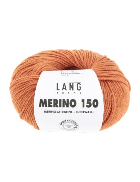 Lang Yarns Merino 150 Royal Orange (0459)