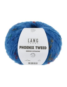 Lang Yarns Phoenix Tweed Merino Extrafine Royal Blue (0006)