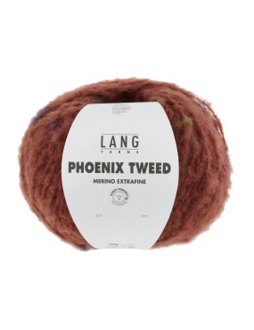 Lang Yarns Phoenix Tweed Merino Extrafine Copper (0015)