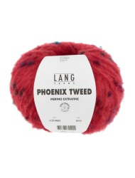 Lang Yarns Phoenix Tweed Merino Extrafine Red (0062)