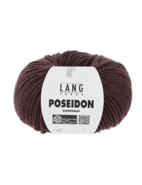 Lang Yarns Poseidon Aubergine (0090)