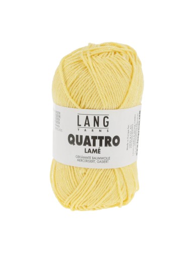 Lang Yarns Quattro Lame Yellow (0013)