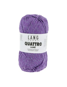 Lang Yarns Quattro Lame Purple (0146)