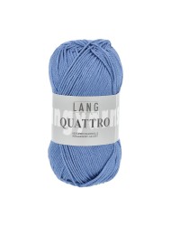 Lang Yarns Quattro Blue (0010)